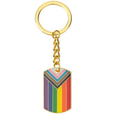 LGBT Progress Pride Keychain